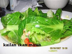 kailan ikan masin