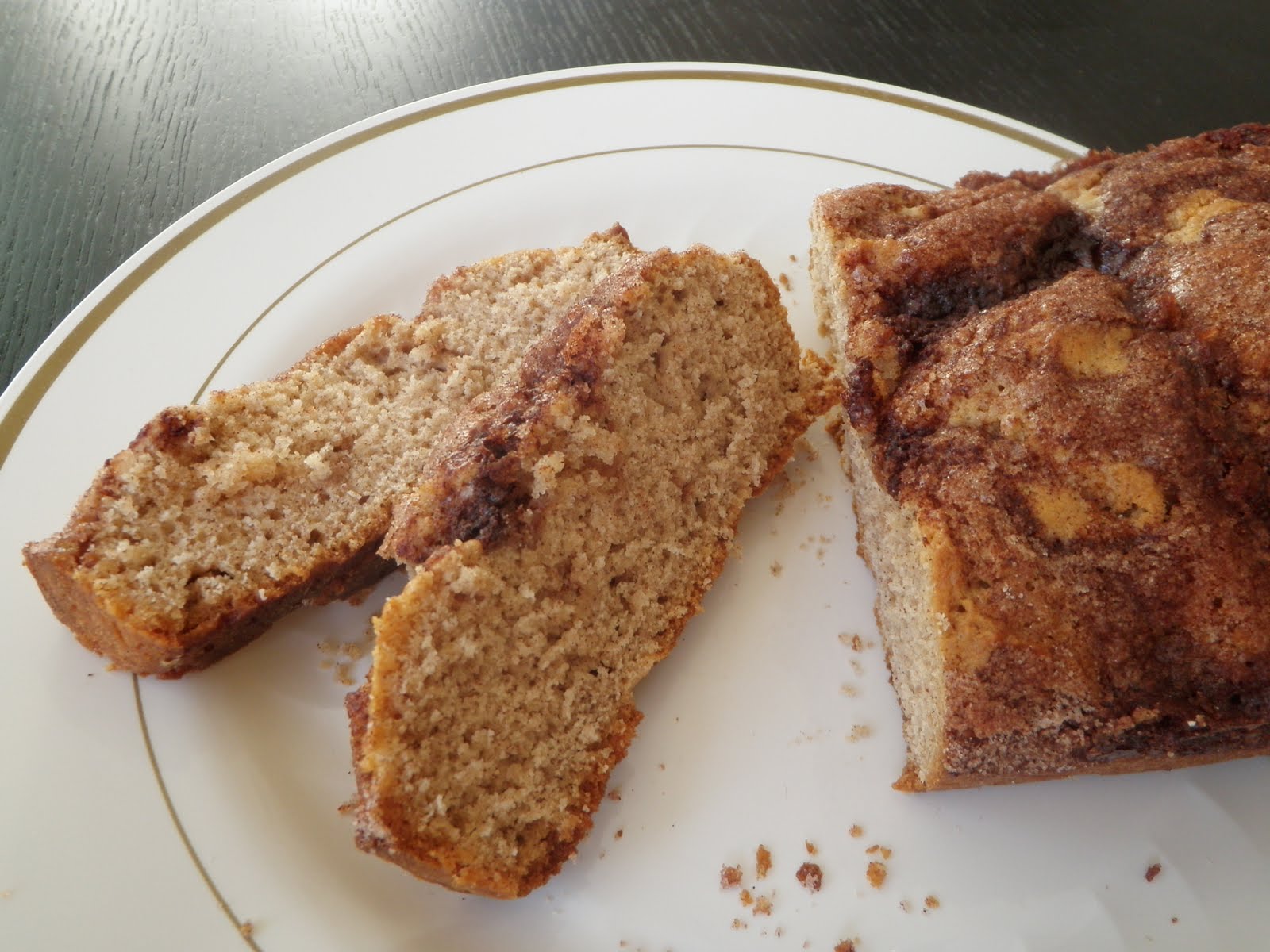 Kell's Kitchen Cinnamon Crumble Bread