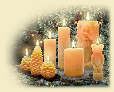 கிரிஸ்மஸ் மெழுகு விளக்குகள். Cute-candles+%287%29