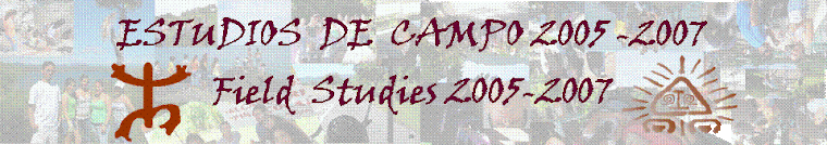 Estudios  de Campo 2005-2007