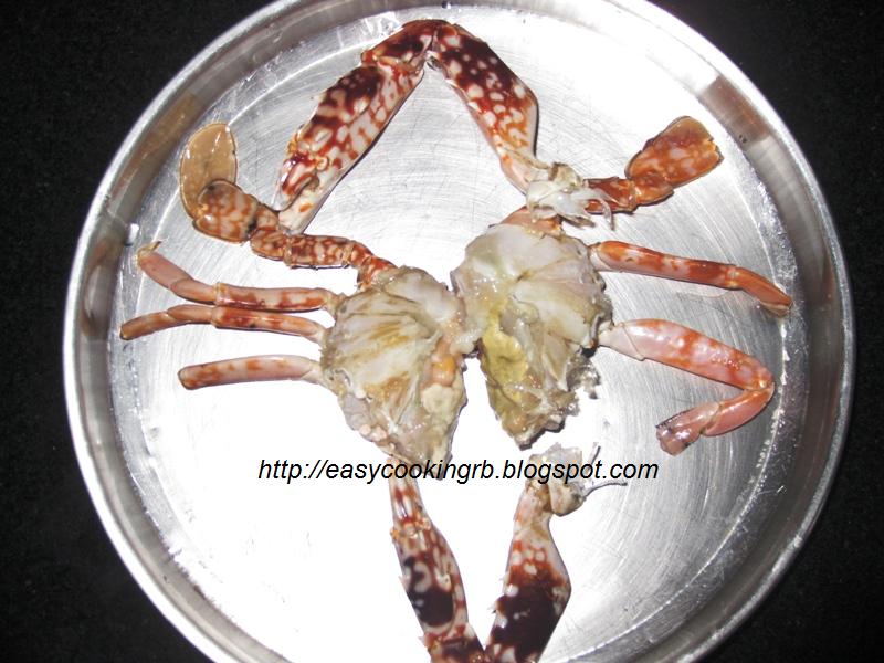 Easy Cooking Crab Sukka( Crab Dry)