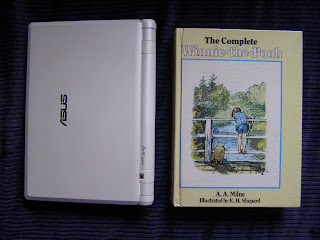 The Asus Eee PC compared to The Complete Winnie-the-Pooh by A. A. Milne