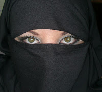 niqab, burca, islã, mulher