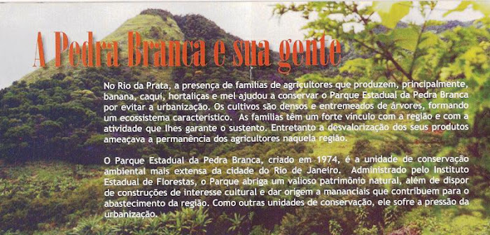 A Pedra Branca e sua gente