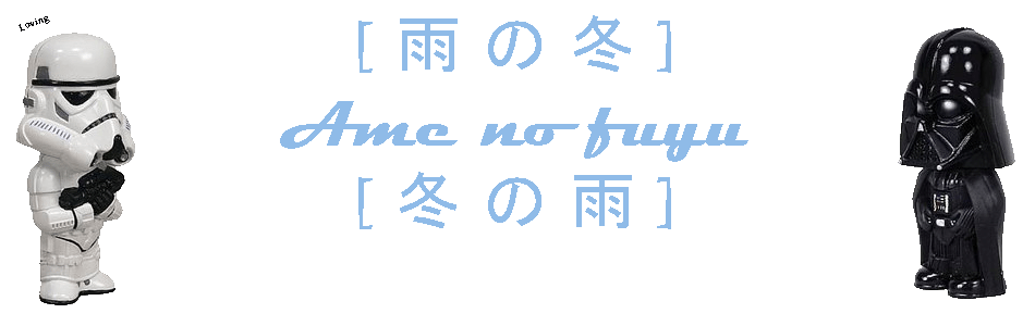 [ 雨 の 冬 ] ame no fuyu [  冬 の 雨 ]