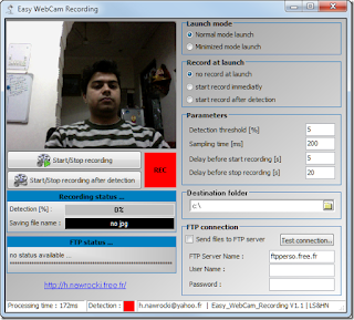 Easy Web cam Recorder is a freeware application which allows you to record ... Easy Web cam Recorder is a freeware application which allows you to record ...