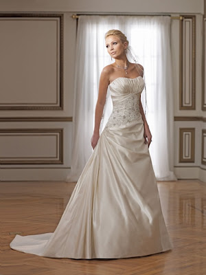 White wedding Dress