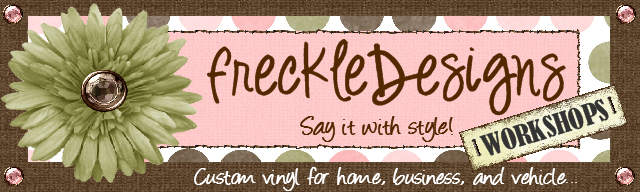 FreckleDesigns Workshops