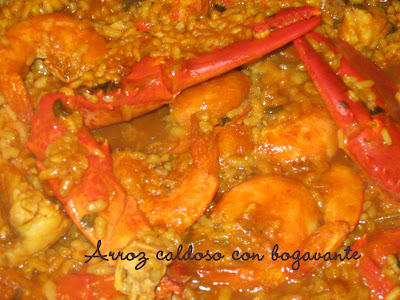 Arroz con bogavante caldoso Arroz+caldoso+con+bogavante