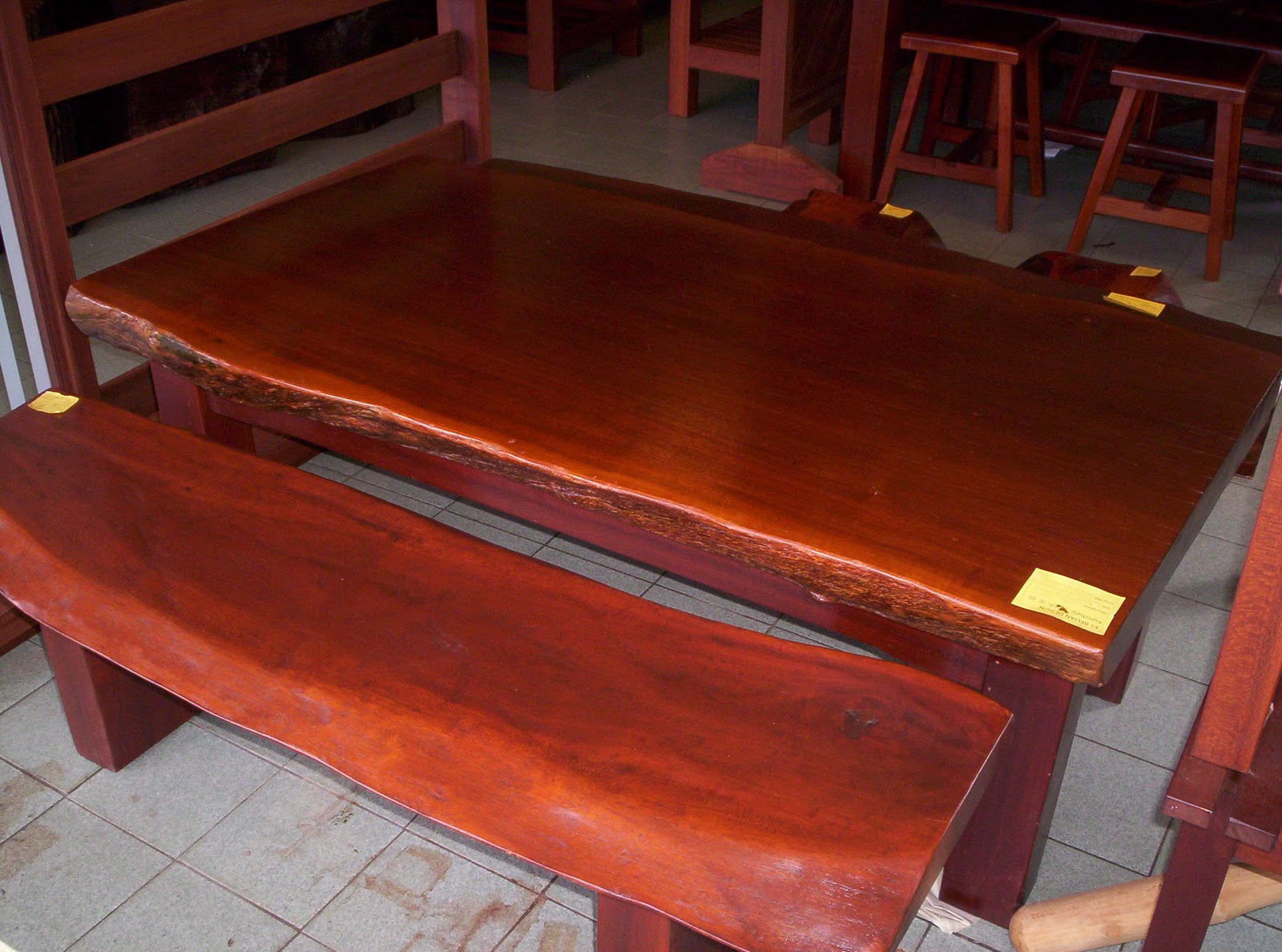 Belian wood furniture design We are selling furniture made from belian
