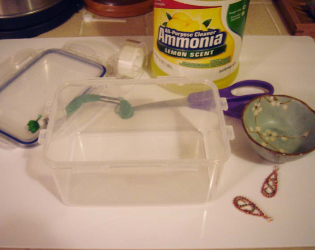 MeganEilise Oxidizing Copper with Ammonia