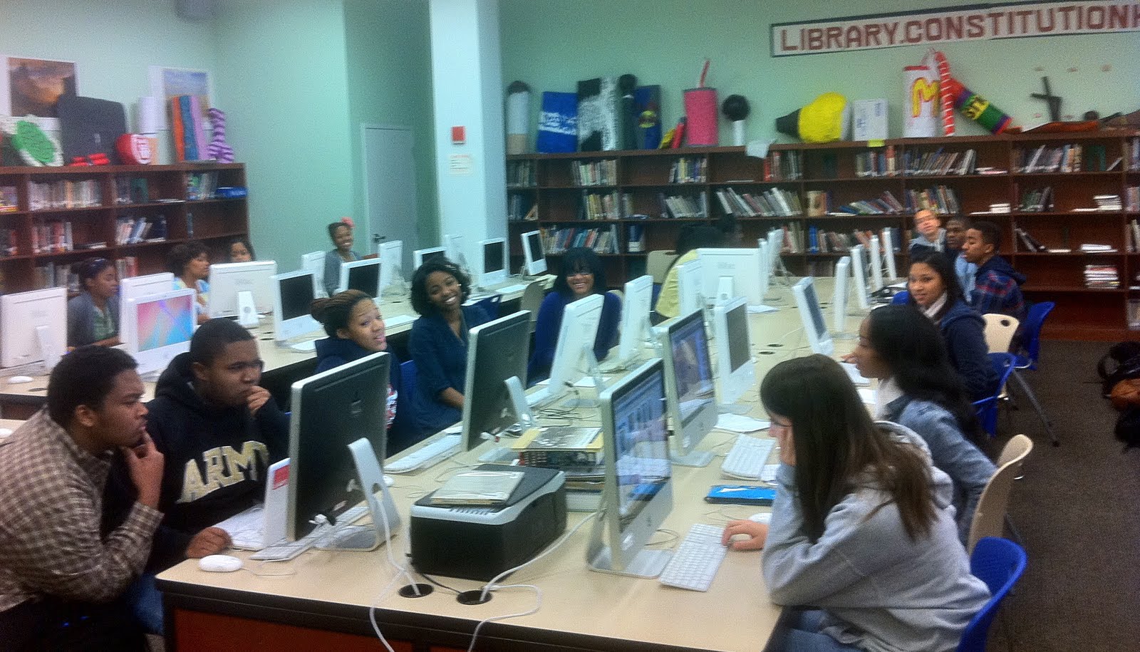 A Son of Liberty's Walk Across America A Visit to Constitution High School