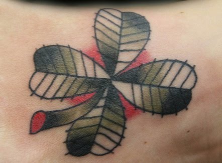 Posted in four leaf clover tattoos by designs