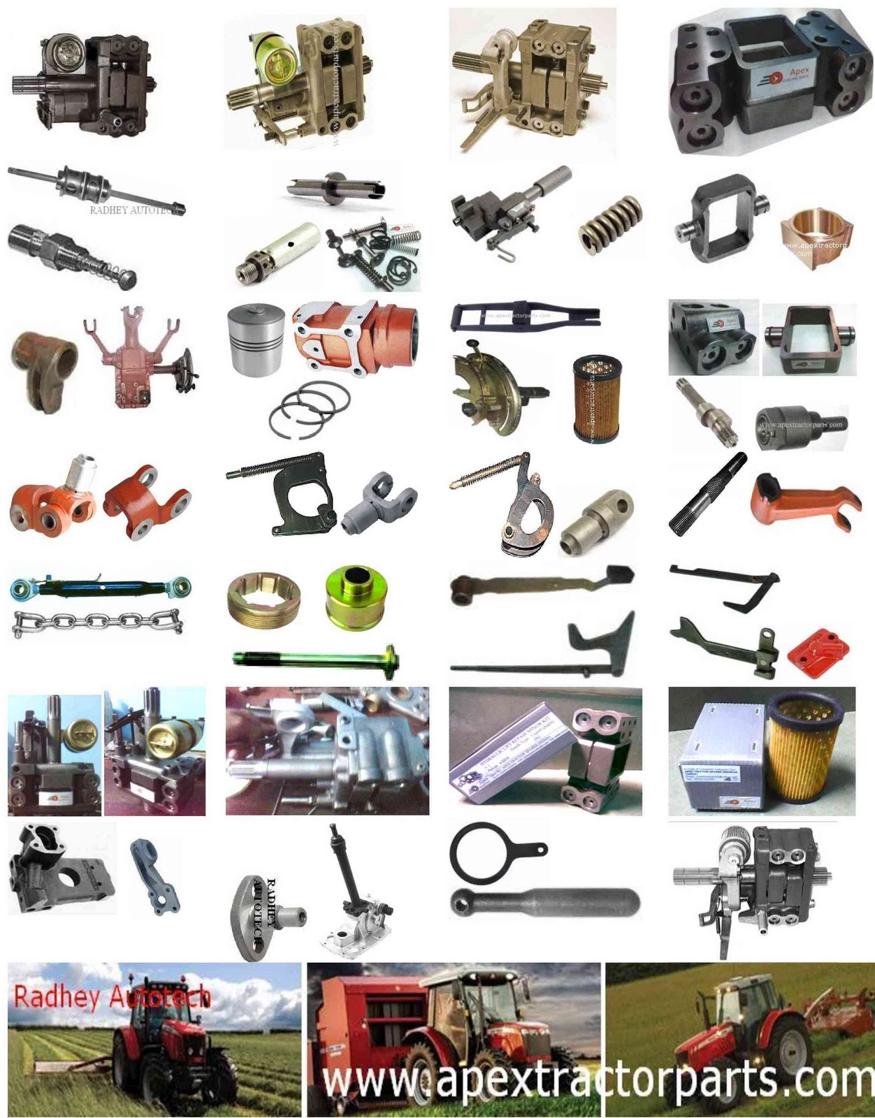 Radhey Autotech Ursus (C330 (Escort) Tractor Spare Parts