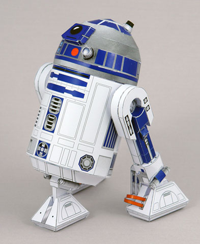 Papercraft R2-D2 (StarWars) recortable de papel Papercraft R2-D2 (StarWars) recortable de papel