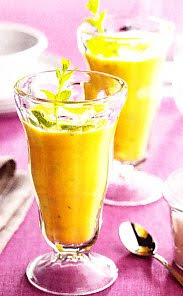 Crema de mango Receta Crema de mango
