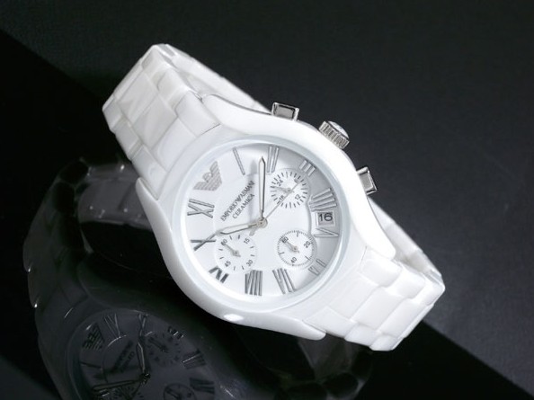 Armani Watch White