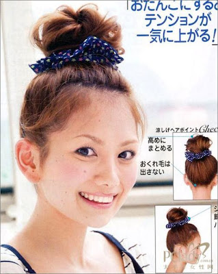 how to make japanese hairstyles