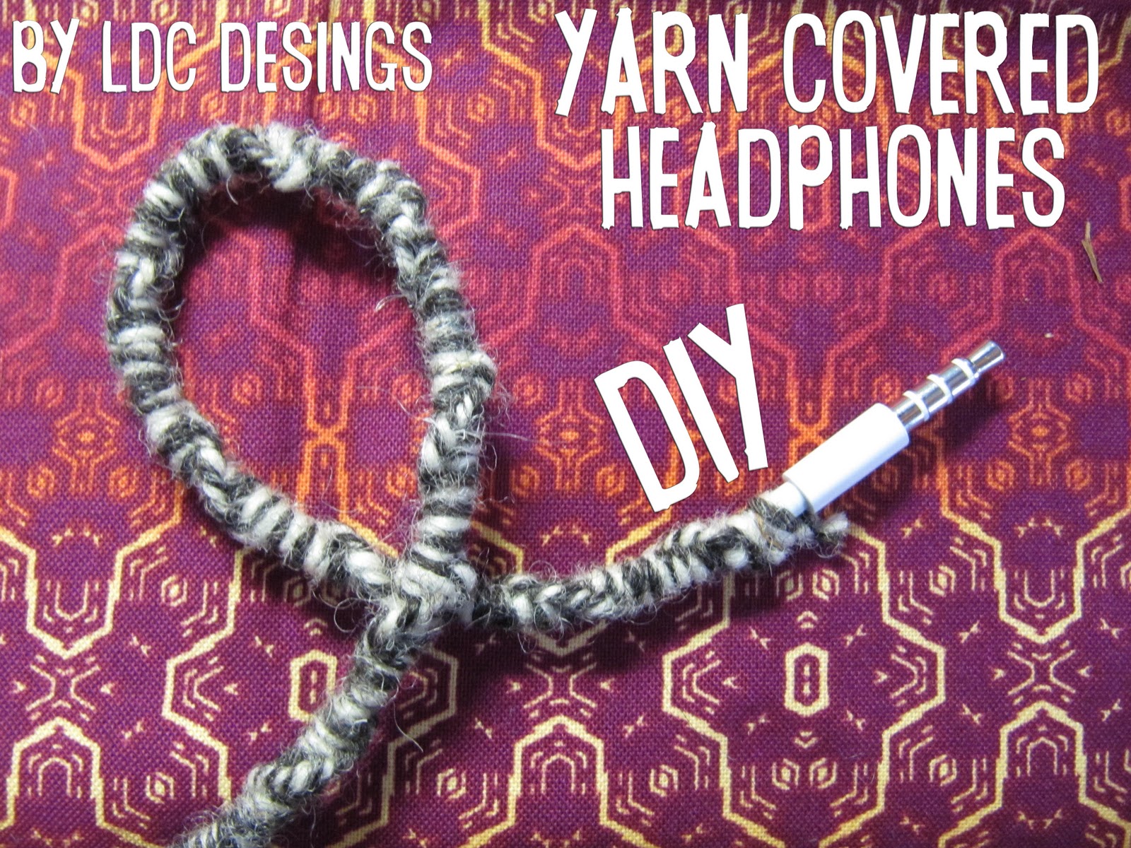 ldc designs DIY Knitted Headphones