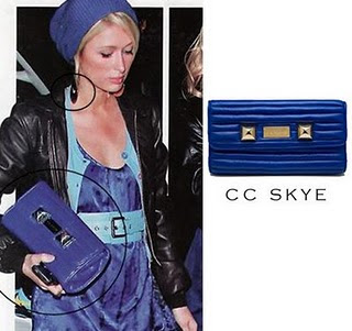 Blue Clutch Bag