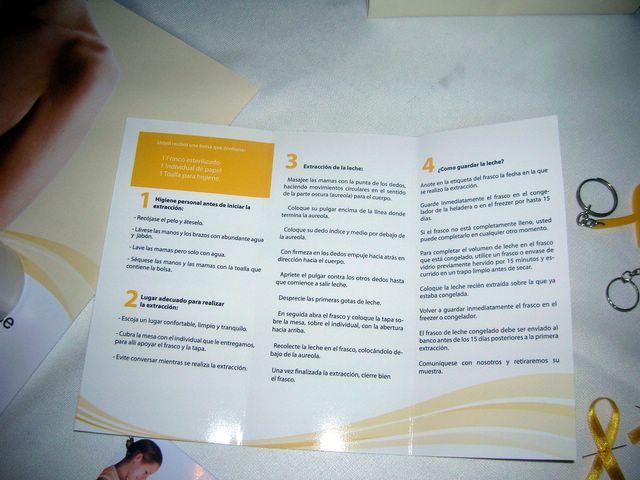 Banco de leche la plata: diseño para promoción del banco de leche