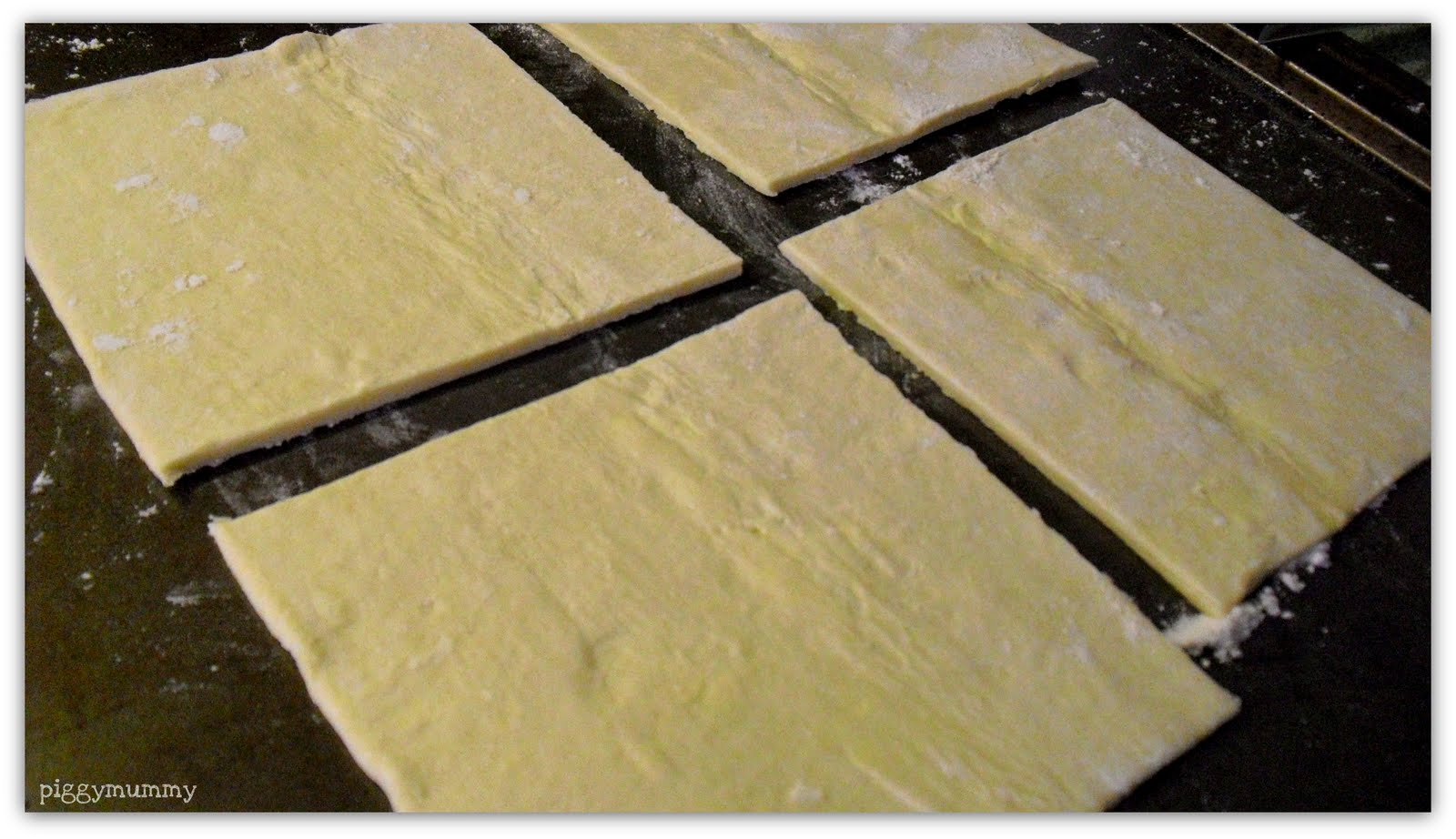 Mom's Crazy Kitchen NutellaMarshmallow filled Puff Pastry Pillows