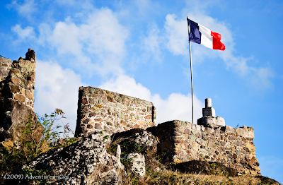 French Flag Flying