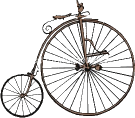 old fashioned bike