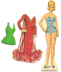 green acres paper dolls