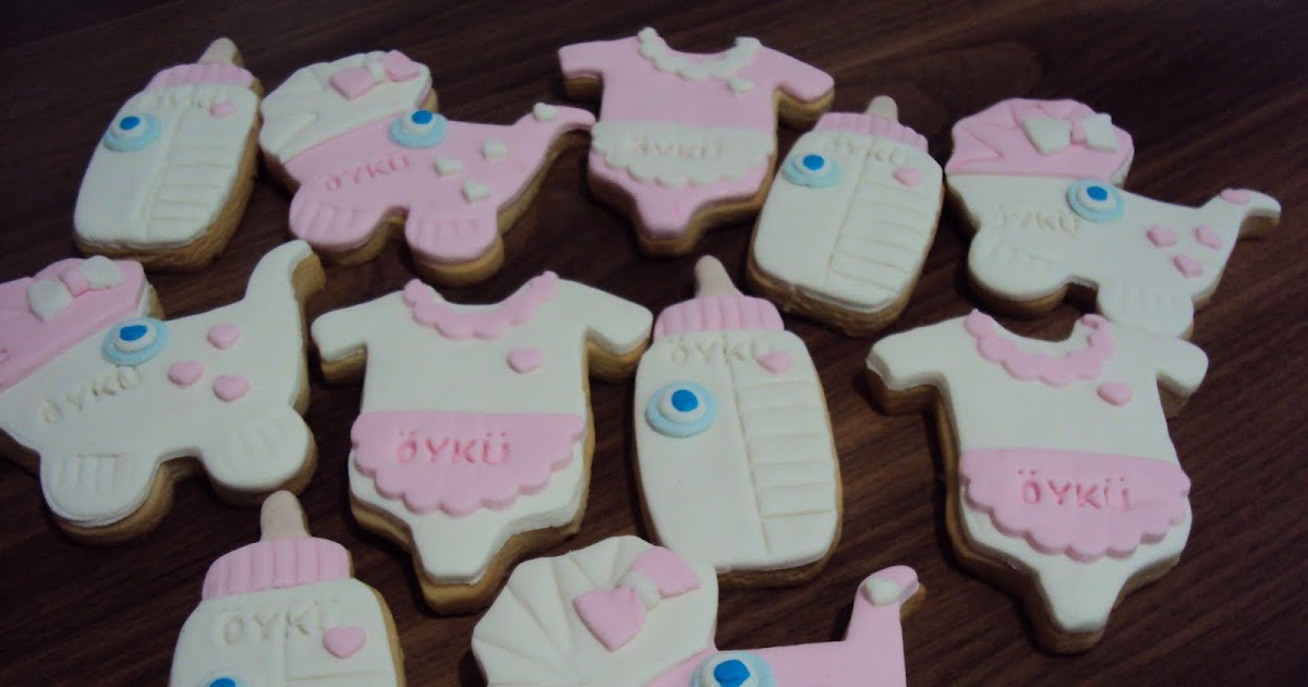 Kız Bebek Kurabiyeleri Misketlimonu