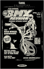 Hand screened OS BMX posters