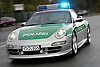 Polizeiwagen Porsche
