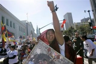 SF Tibet protests