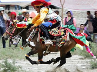 Tibetan horse festival