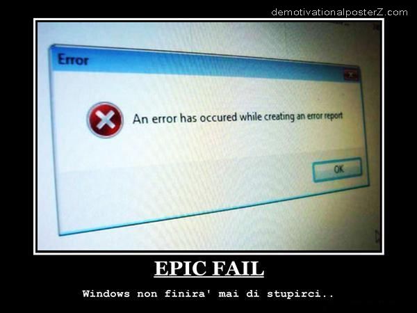 windows fail