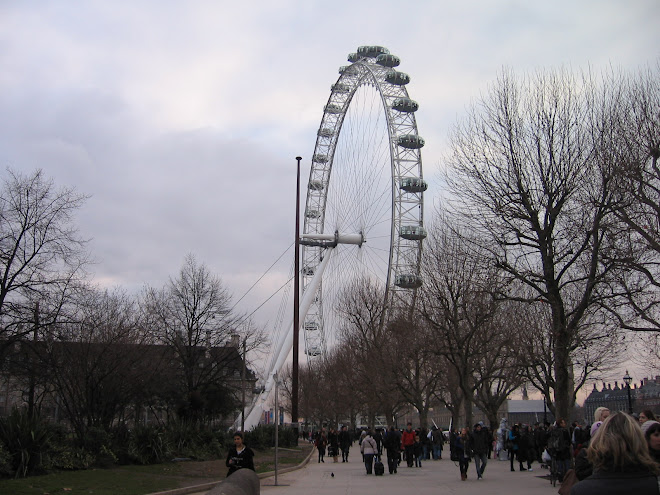 Vista de la rueda, "the London eye"