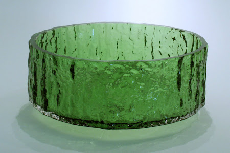 Large Bark Fruit Bowl pat.9687. Also for sale in FLINT