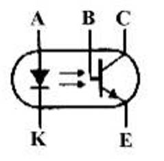 Ânodo (A) - cátodo (K) - colector (C) – emissor (E) - base (B)