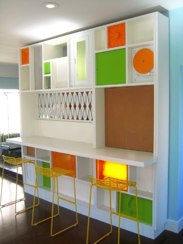 Dishing Up Design Fun, Funky Storage