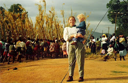 Michele and Daughter, Leah in Swaziland Reed Dance