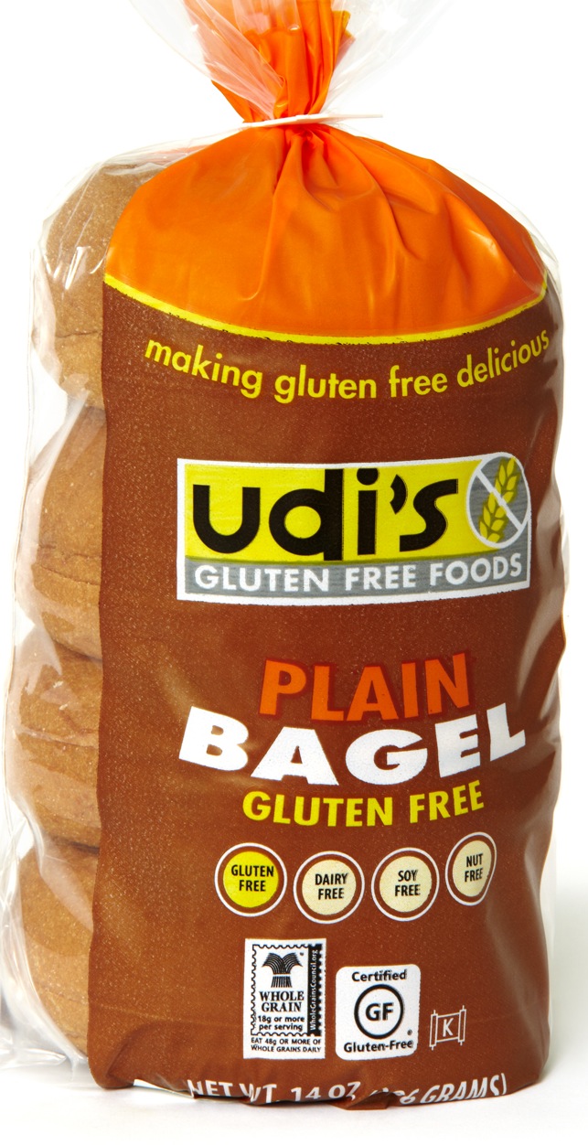 Live Free, Gluten Free Udi's Gluten Free Plain Bagels Review