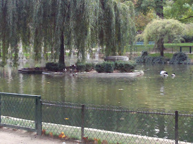 Monceau Park Pond