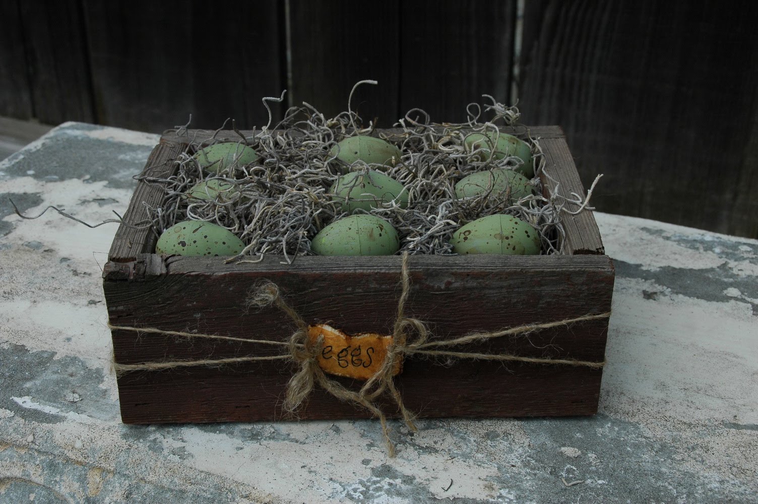 Lipstick and Laundry Egg Crate