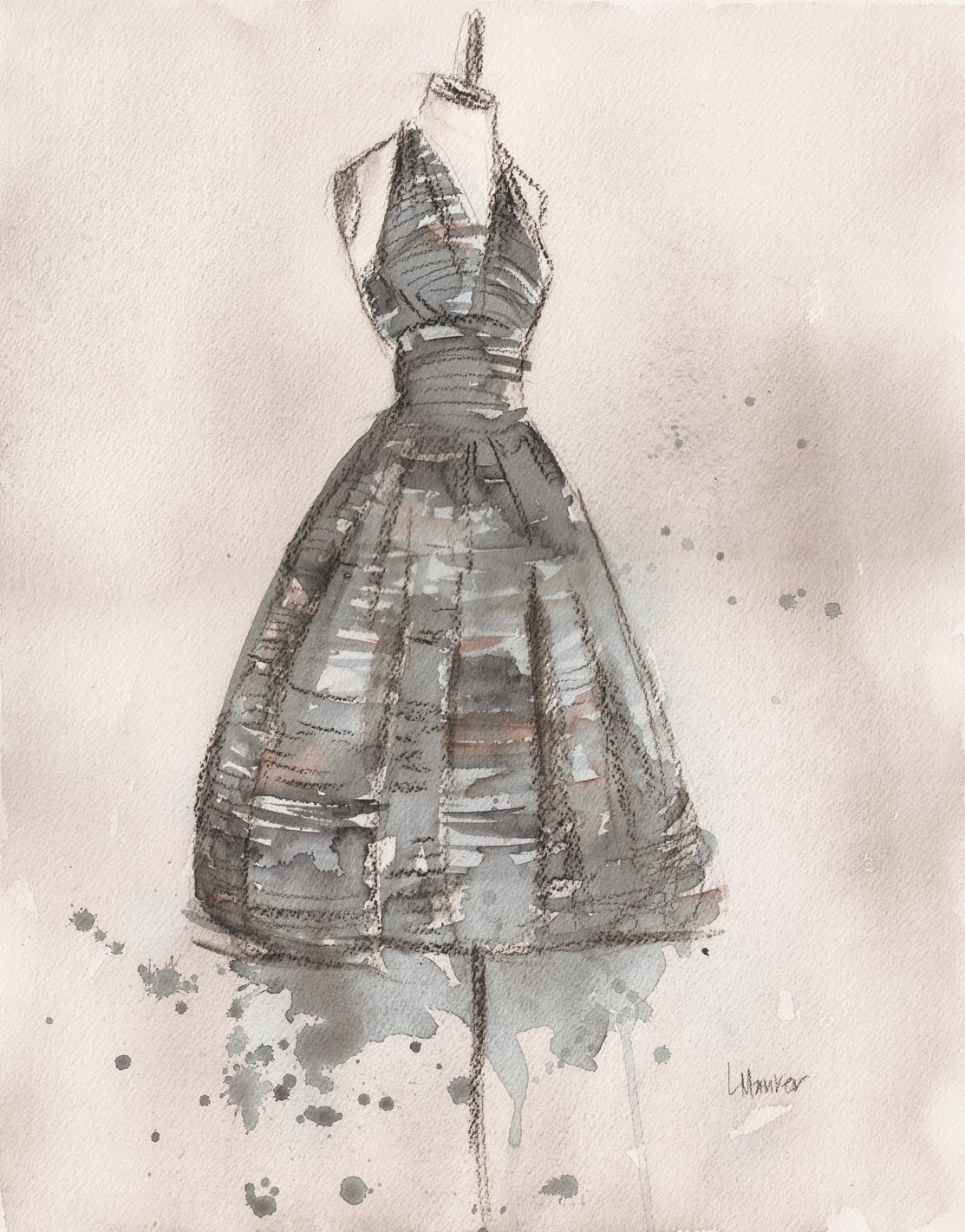 Painting Of Dress