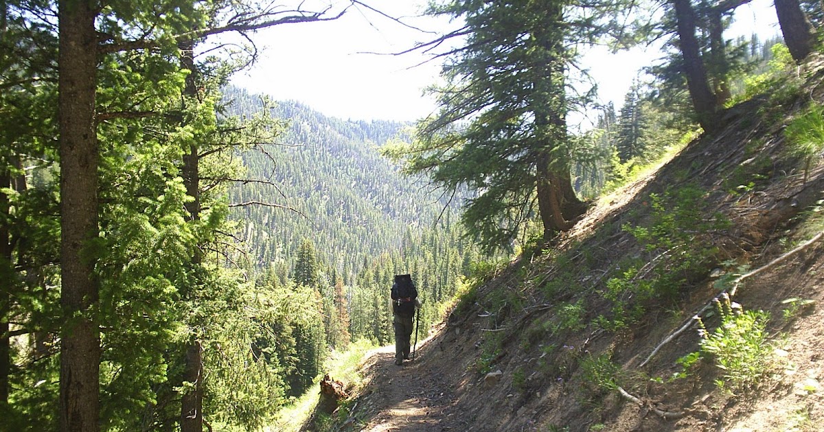 My Hikes SKILLERN HOT SPRINGS Smokey Mountains, Featherville, Idaho