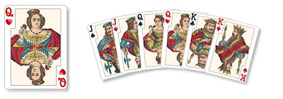 personalised playing cards