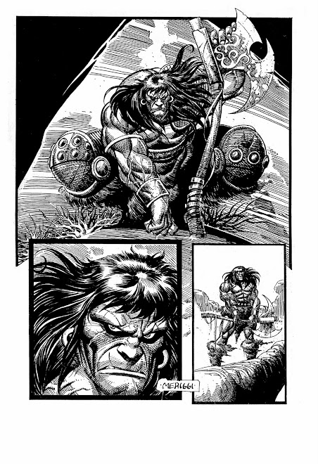 CONAN THE BARBARIAN: PENCIL AND INK MERIGGI