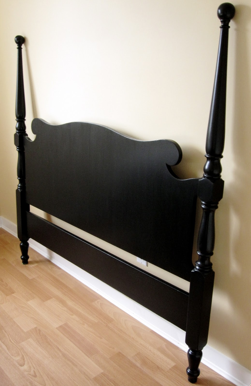 sweet tree furniture black antique double headboard