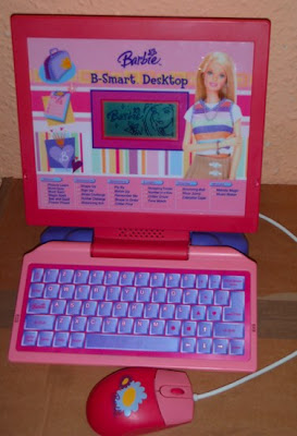 barbie desktop computer