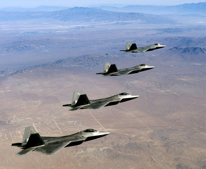 F-22 raptors